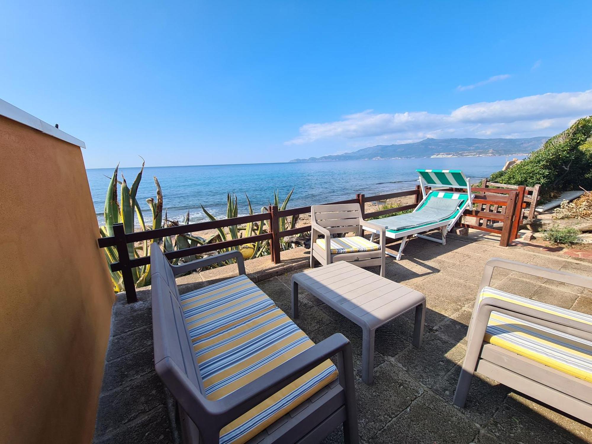 Casa Sulla Spiaggia A Porto Alabe P 3187 Dış mekan fotoğraf